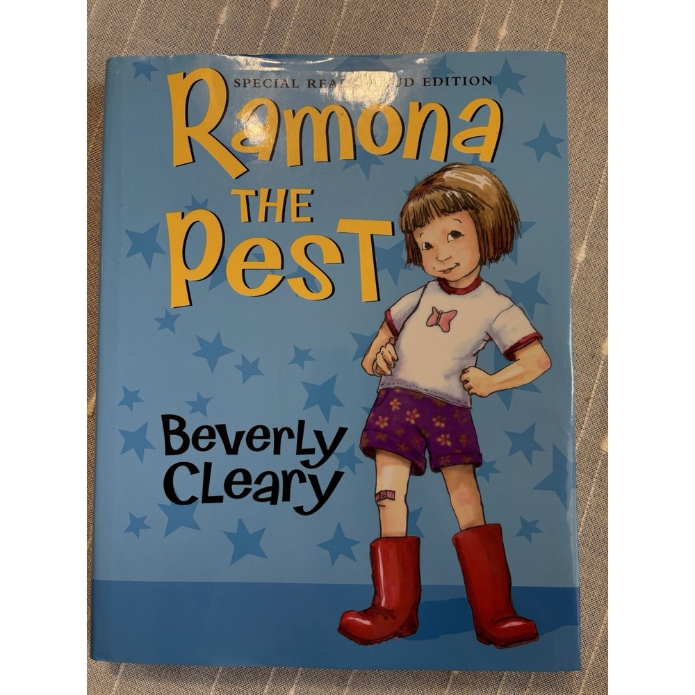 Beverly Cleary Ramona the Pest Special Read-Aloud Edition Large Print Hardcover